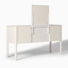 Scalloped Vanity Desk Set (56")