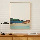 "Spring Seascape" Framed Wall Art by Minted for West Elm
