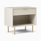 Open Box: Quinn Open Nightstand (28" ) - Haze