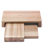 Collective Ash Wood Platter Set