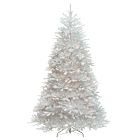 Pre-Lit Faux Dunhill White Fir Tree - 7.5'