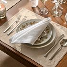 Embroidered Snowfall Placemat Sets