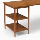 Mid-Century Modular Desk w/ Shelves (70&quot;)