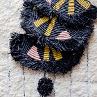 Floc Raffia Parade Wall Hanging