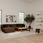 Gotham Rectangle Solid Wood Coffee Table (60")