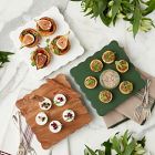 Scalloped Wood Cheese Board w/ Cheese Marker