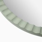 Joseph Altuzarra Carved Round Wall Mirror