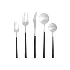 Costa Nova Mito Brushed Stainless Steel Flatware Sets