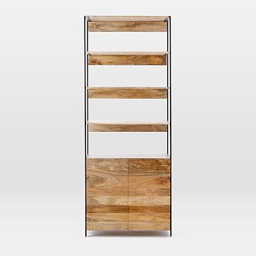 Open + Closed Storage (33")