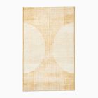 Chip & Dent: Boho Washable Rug, Dark Horseradish, 6X9