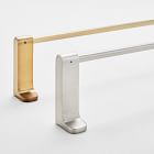 Contour Curtain Rod - Antique Brass
