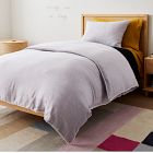 European Flax Linen Pom Pom Duvet Cover &amp; Shams