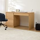 Norre 2-Piece Modular Desk w/ Drawers (55&quot;)