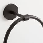 Pure Modernist Bath Hardware - Towel Ring