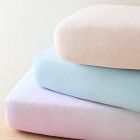 Rainbow Watercolor Jersey Crib Fitted Sheet Bundle