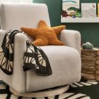 Snake Jacquard Baby Blanket