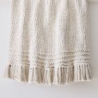 St. Jude Marled Fringe Knit Throw