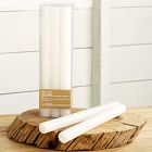 Unscented Wax Taper Candles (Set of 6)