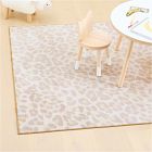 Funky Cheetah Machine Washable Rug