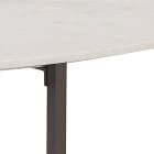 Minimal Marble &amp; Steel Coffee Table