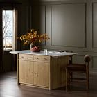 Rasalas Marble Kitchen Island (72")