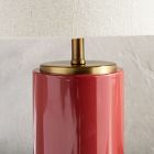 Small Pillar Table Lamp - Paprika