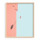 "Palm Springs - A Color Study" Framed Art by Minted for West Elm
