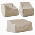 Portside Aluminum Outdoor 4-Piece L-Shaped Sectional Protective Cover