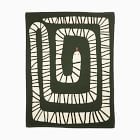 Snake Jacquard Baby Blanket