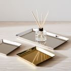Foundations Polished Brass Metal Trays