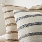 Silk Broad Stripe Pillow Cover