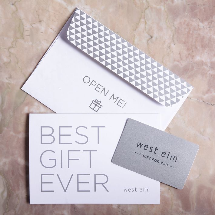 West Elm Gift Card (To go towards a new sofa!)