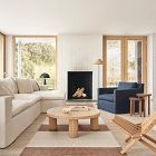 Hazel Pencil Reed Coffee Table (36")