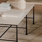Leilani Botticino Marble Coffee Table (53")