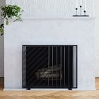 Parallel Lines Fireplace Screen