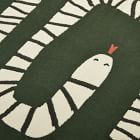 Snake Jacquard Baby Blanket