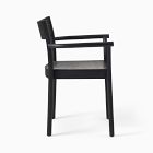 Berkshire Arm Stacking Dining Chair (Set of 2)