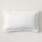 Heather Taylor Home Quilted Scallop Edge Pillow Cover
