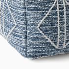 Reflected Diamonds Pouf