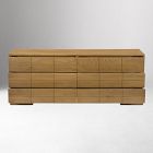 Maujer Oak 6-Drawer Dresser (72")