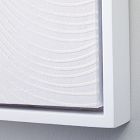 Pieced Fabric Framed Dimensional Wall Art