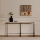 Leilani Botticino Marble Console Table (60")