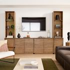 Anton Solid Wood Modular Media Set