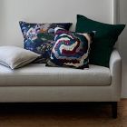 Impressionist Brocade Pillow Cover