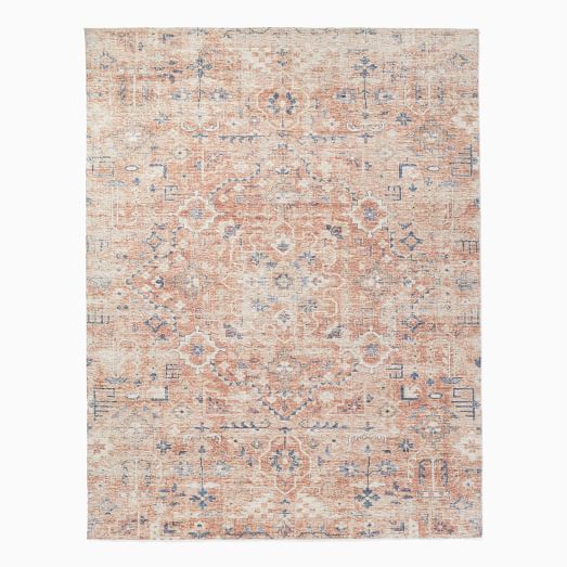 west elm 大判ラグ Washable Zig Zag Rug | West Elm