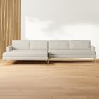 Andes 2-Piece Double Wide Chaise Sectional (117&quot;&ndash;138&quot;)