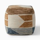 Desert Stream Indoor/Outdoor Pouf