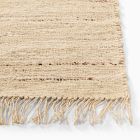 Hand-Spun Wool Jute Rug Swatch
