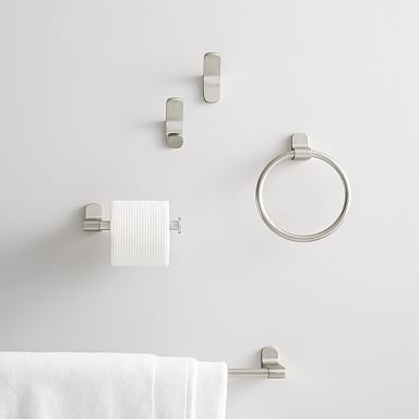 Symmons Winslet Satin Nickel Wall Mount Towel Ring In The Towel Rings Department At - View #7