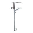 Mantel Garland &amp; Christmas Stocking Holder (Set of 2) - Silver